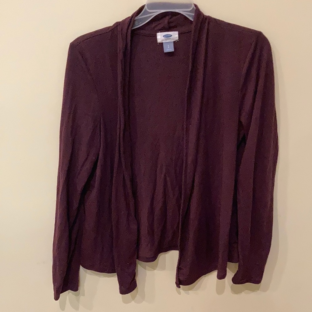 ⭐️Purple open cardigan